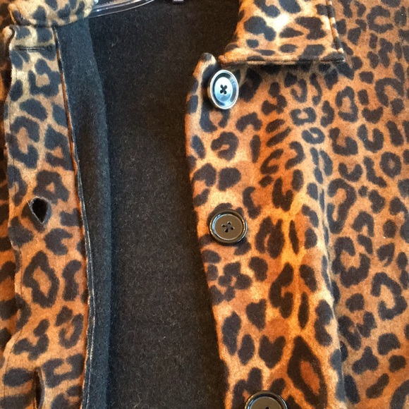 Leopard Double-faced Wool Jacket - Picture 5 of 10